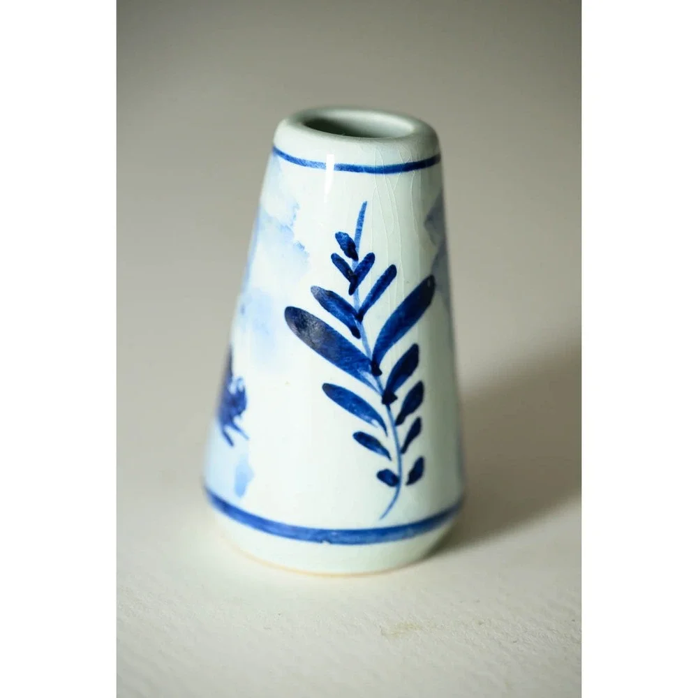 Delft Holland Bud Vase 2.75